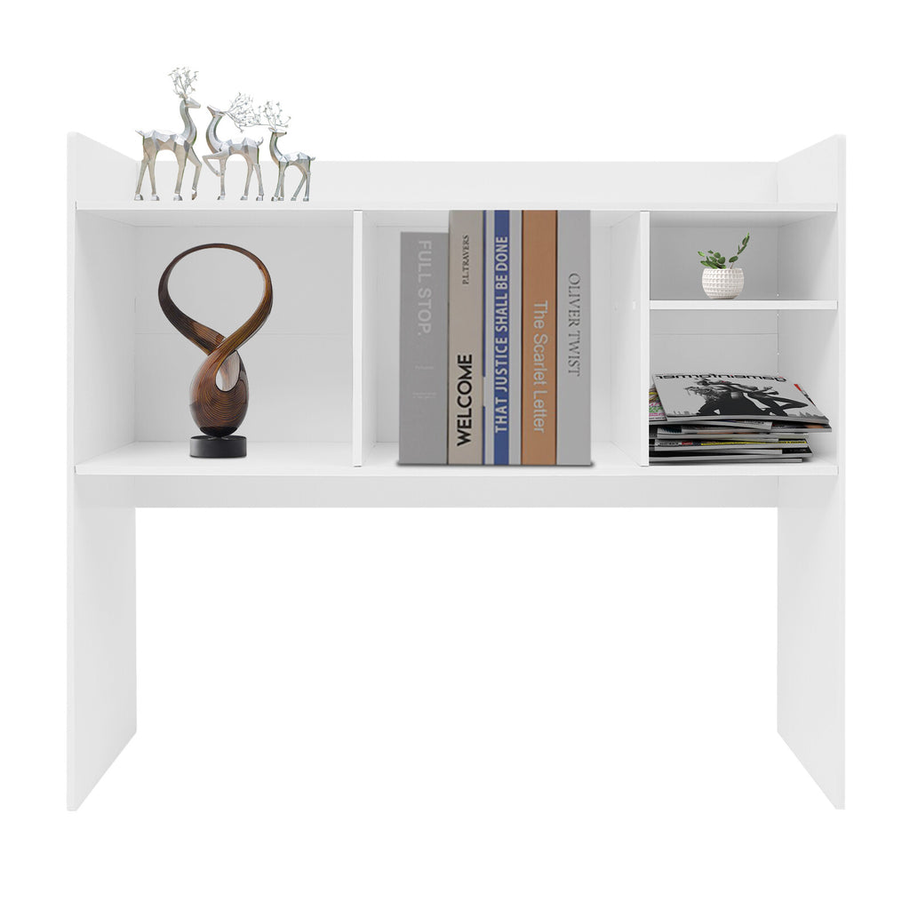 6 Grids Desk Bookshelf Desktop Storage Organizer Display Shelf Rack Dorm Office